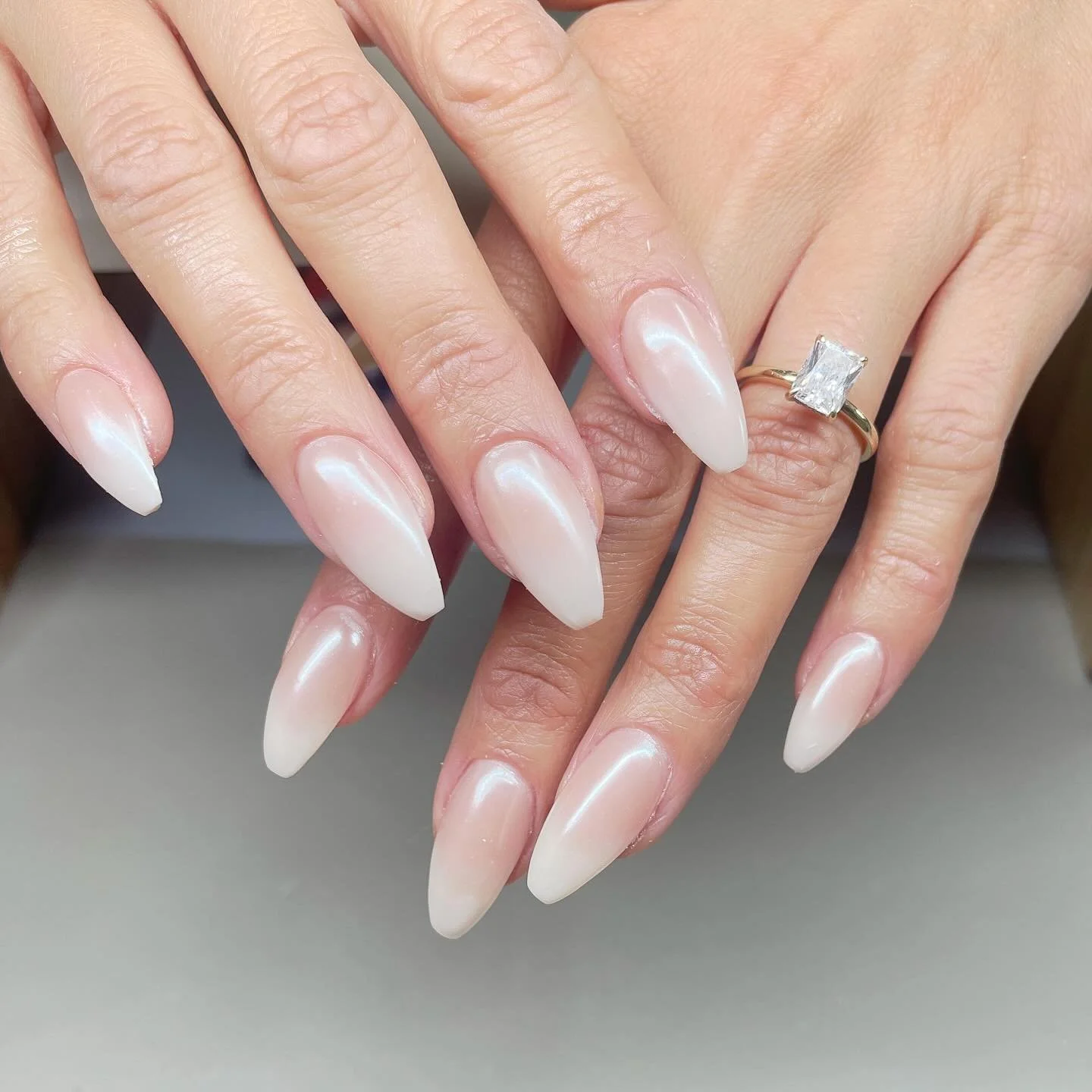 Wedding ready! 👰🏻💍💒
 
@magpie_beauty build me up in naked, baby pigment, frosted chrome 🤍