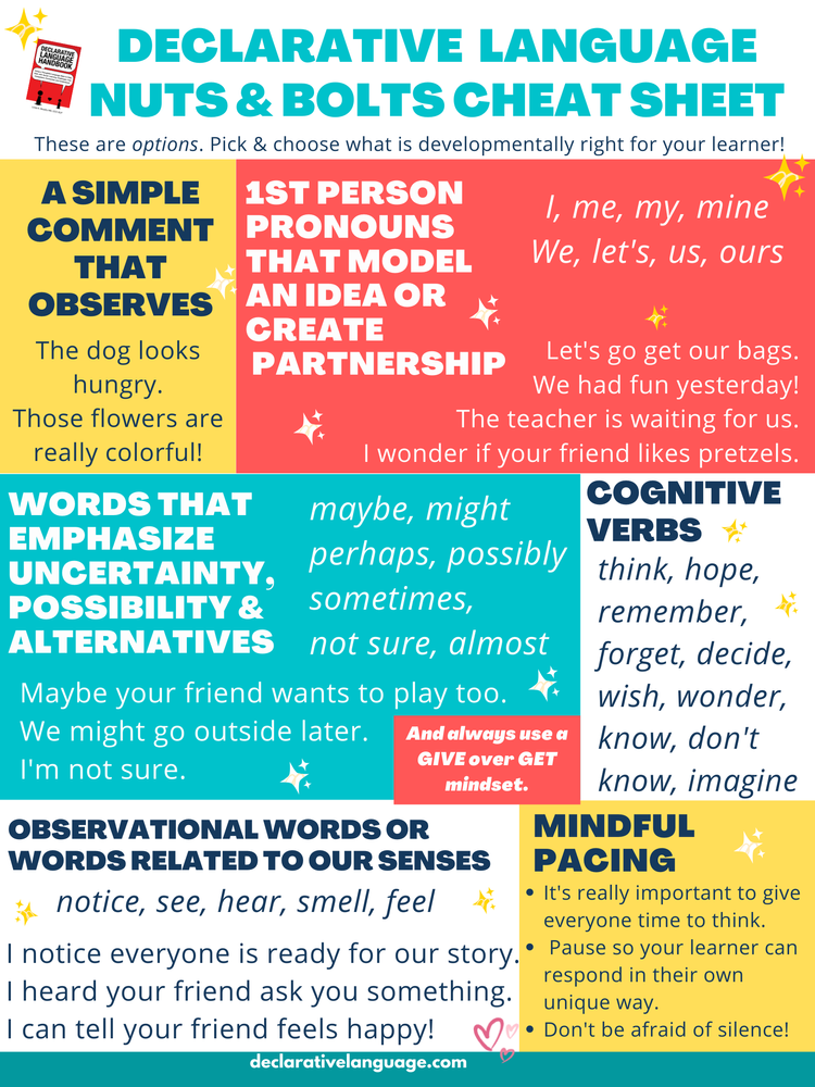 Declarative Language Cheat Sheet — DECLARATIVE LANGUAGE HANDBOOK