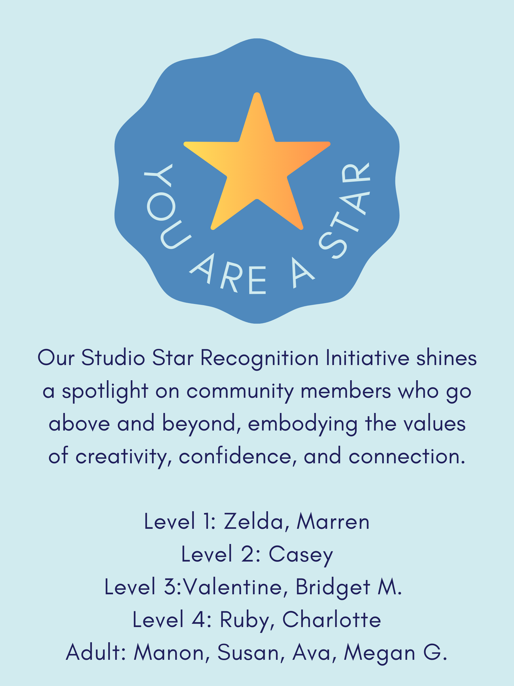 Celebrating Our Studio Stars 