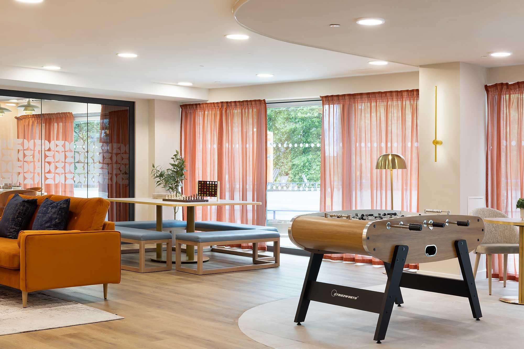 Paradise View, Birmingham - student amenity - breakout interior design by 74 Interiors and Architecture