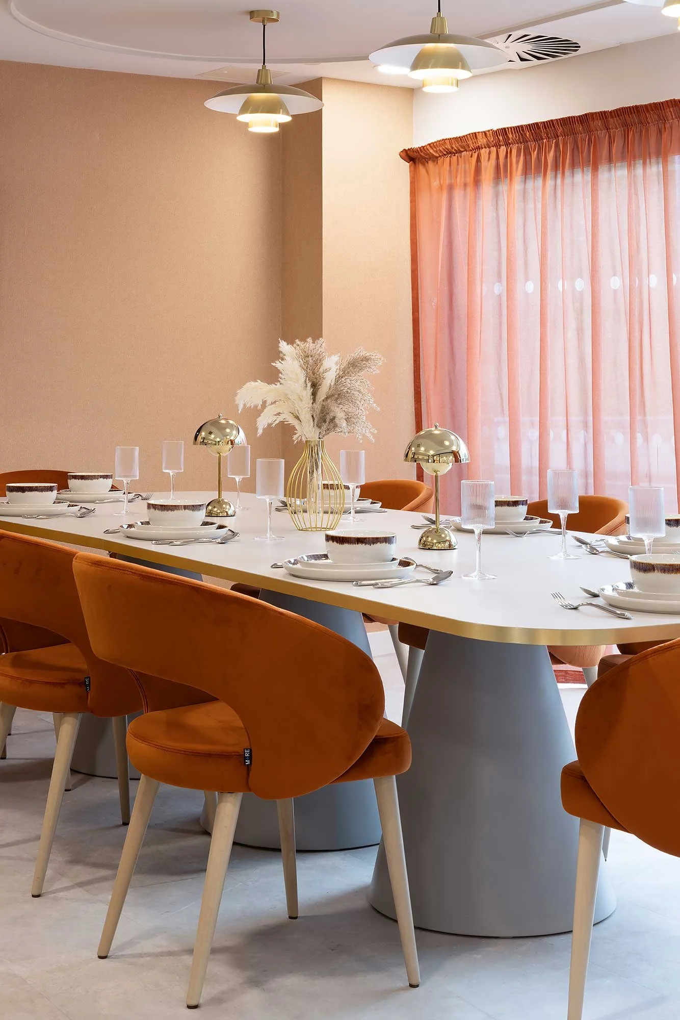 Paradise View, Birmingham - student amenity - dining interior design by 74 Interiors and Architecture