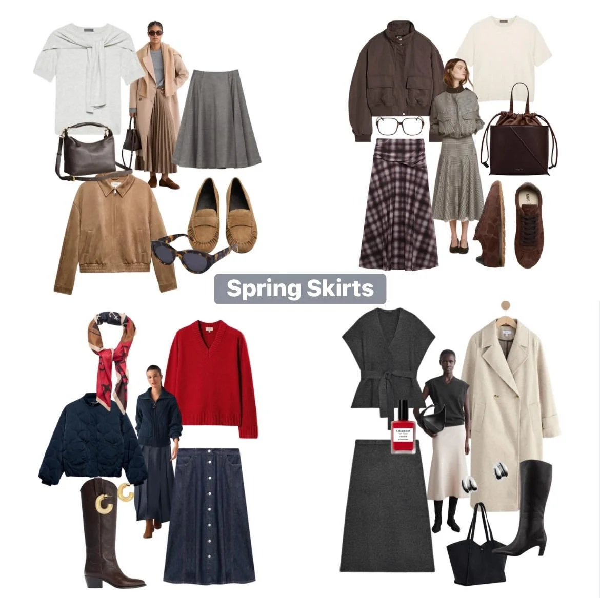 I won&rsquo;t be ditching my jeans and trousers just yet, but as spring gets closer and I won&rsquo;t need tights 🥳, I&rsquo;m more open to wearing a skirt.

As it happens, skirts are big news for Spring&rsquo;26, and I&rsquo;ve been spotting a lot 
