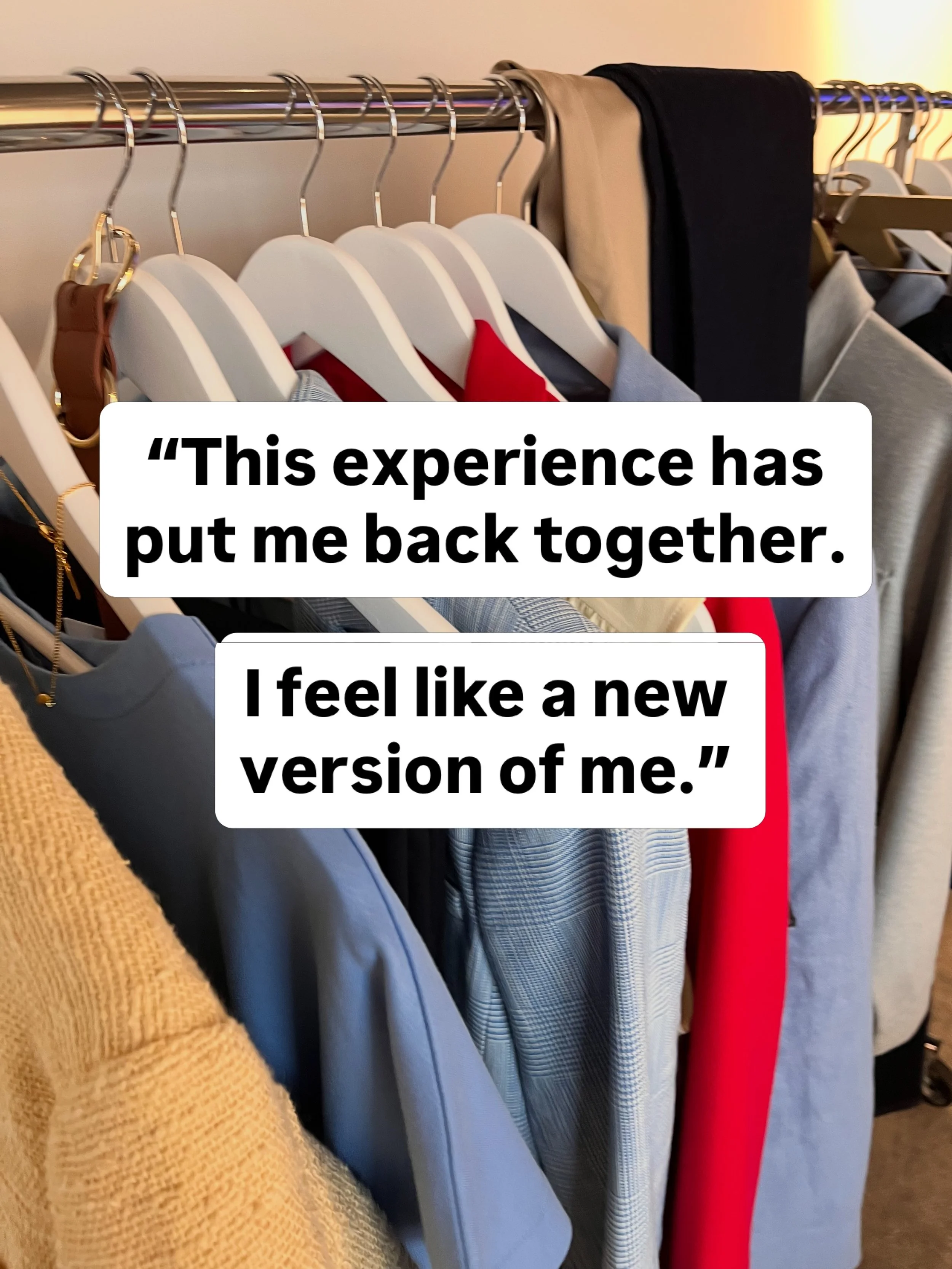&ldquo;I had a tough meeting this morning, but walking in I felt the most confident I had in a long time. Since working together, there&rsquo;s a not a day that I haven&rsquo;t felt good.&rdquo;

These are Helen&rsquo;s words, not mine. She says it b
