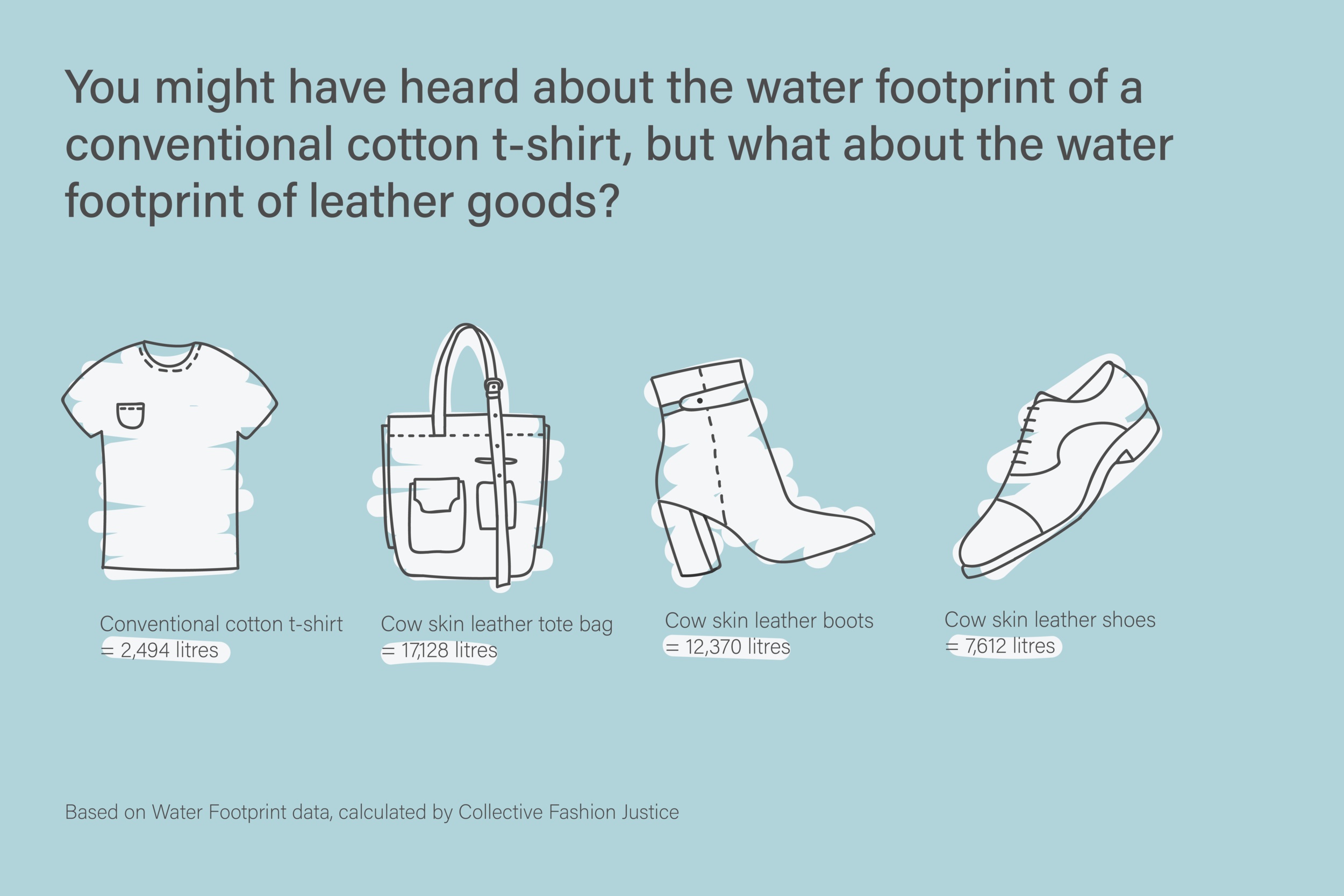 Leather water footprint — C I R C U M F A U N A