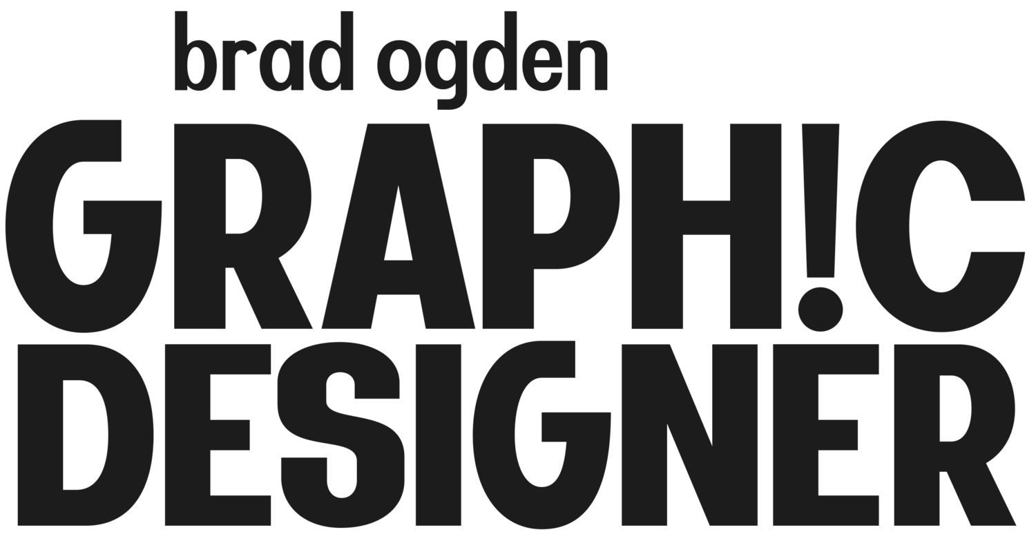 Brad Ogden &mdash; Graphic Designer