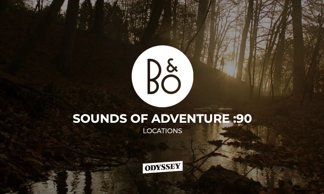 Director's treatment for Sounds of Adventure a short film for the Ford Bronco Sport with a premium B&O sound system.