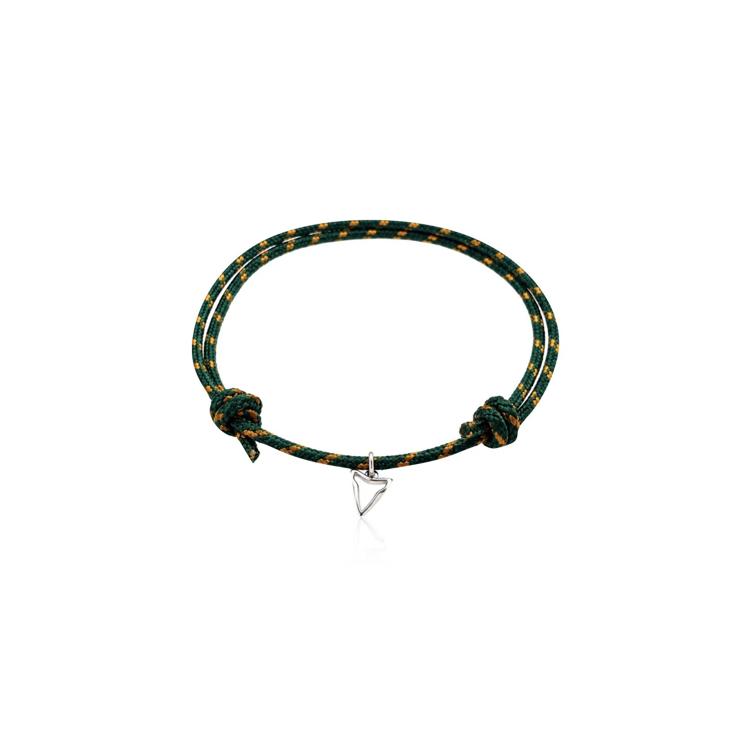 Shark Tooth Charm on Paracord Bracelet