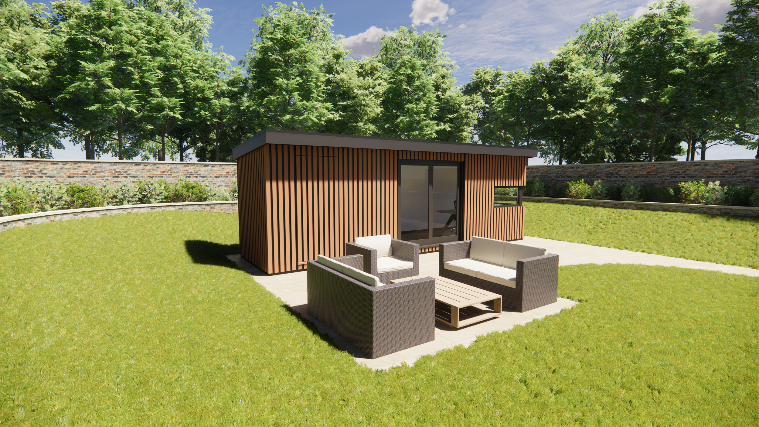 Outdoor Space - Garden Rooms & Pods — Abstract NW