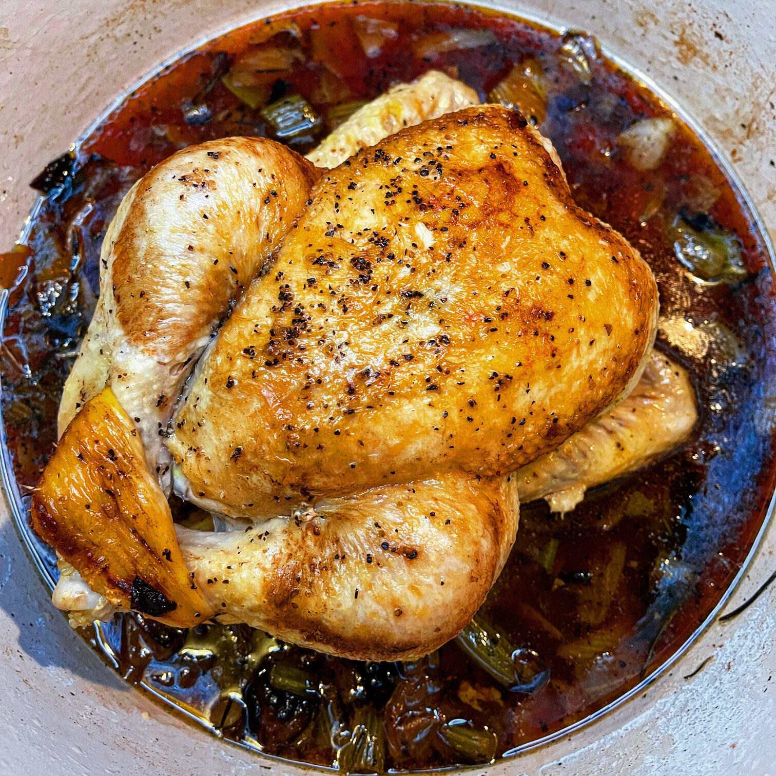 French Chicken in a Pot — Schmoe Farm