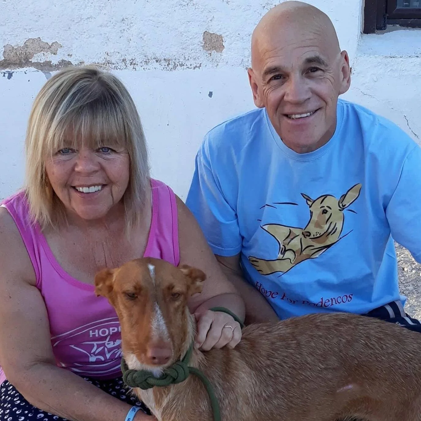 Irene+and+Steve+Allan+Hope+for+Podencos+founders+with+Podenco