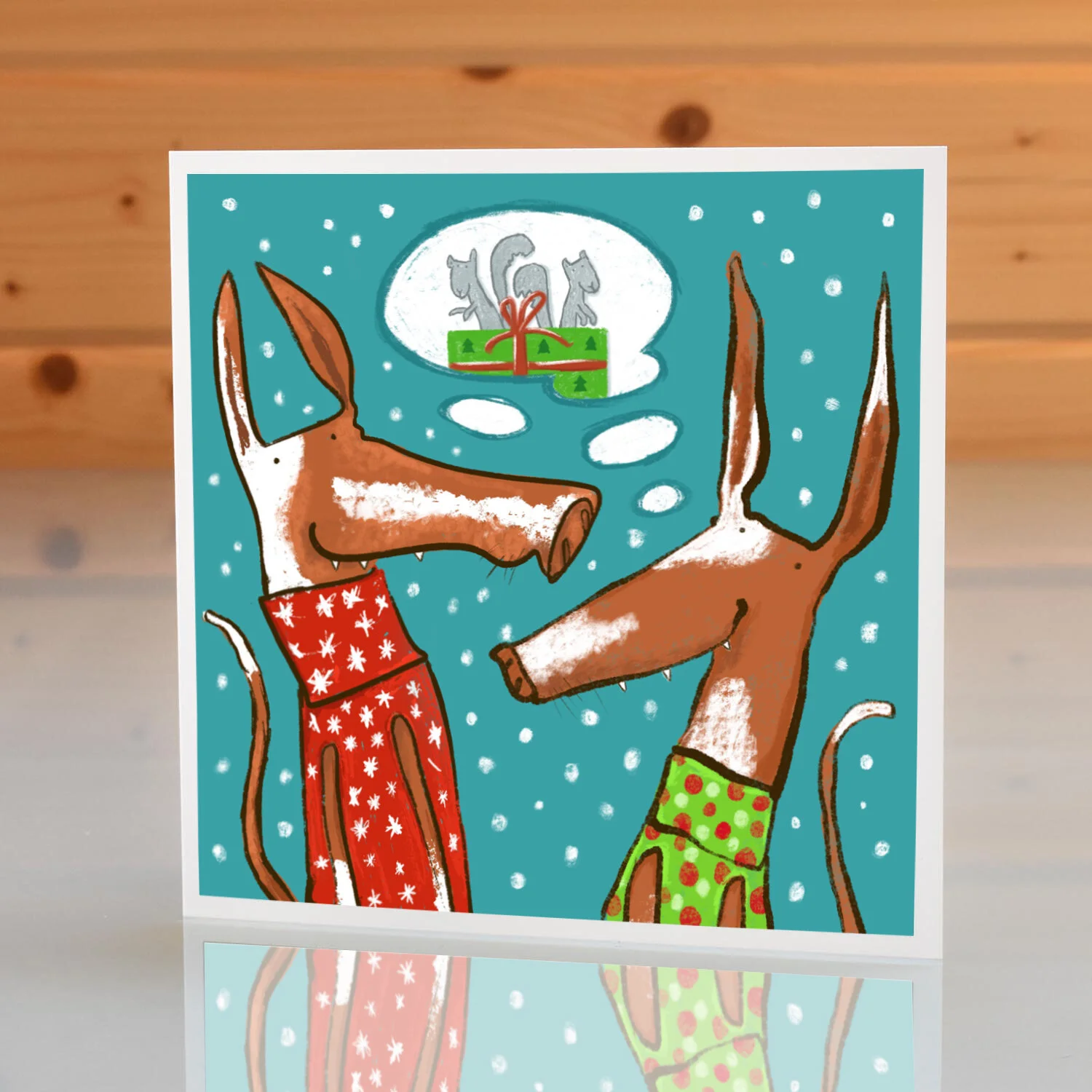 Christmas Cards (x6) by Lucy Gell
