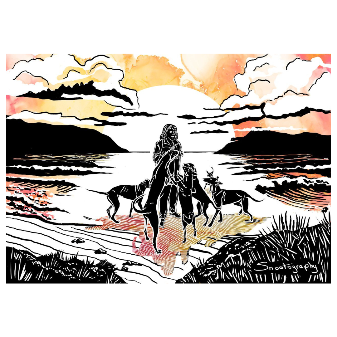 Her Legacy, Their Hope Art Print (A4 & A3)