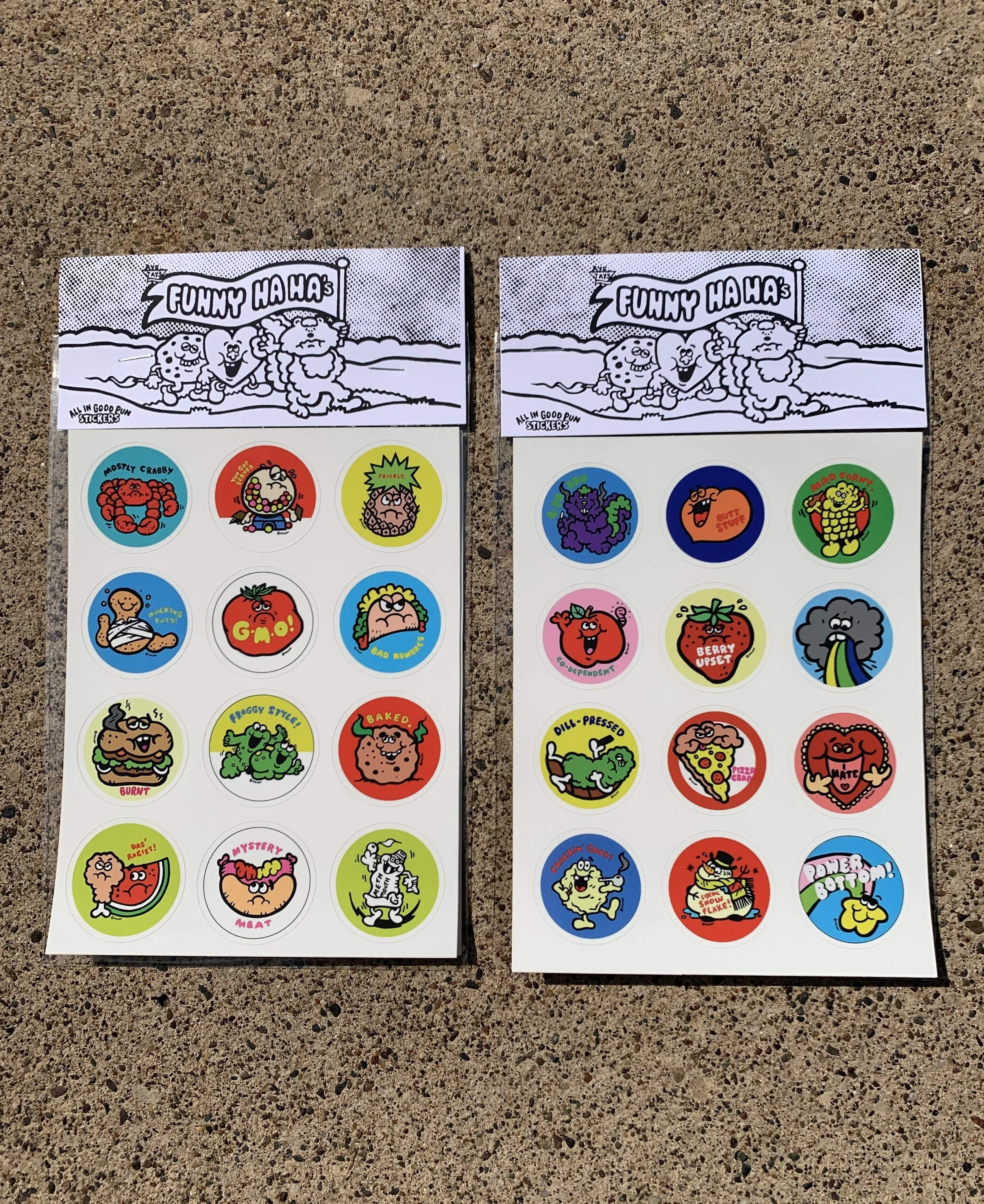 Aye Jay: Funny Ha Ha sticker pack