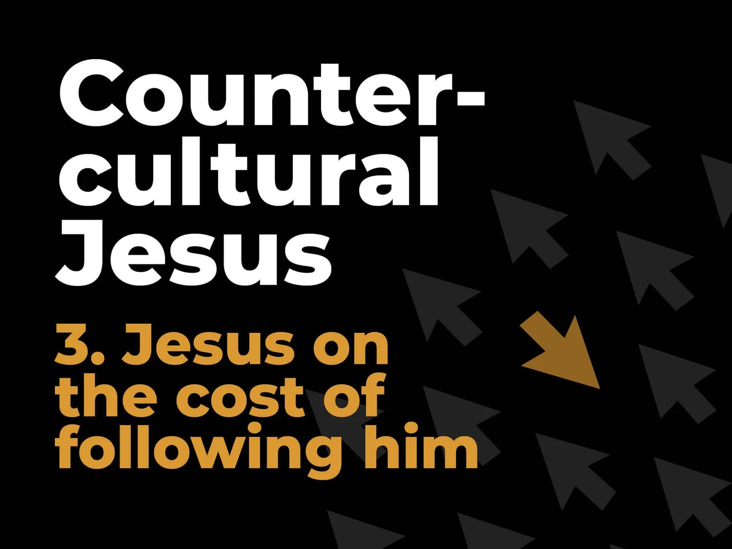 Jesus on The Cost of Following Him episode artwork
