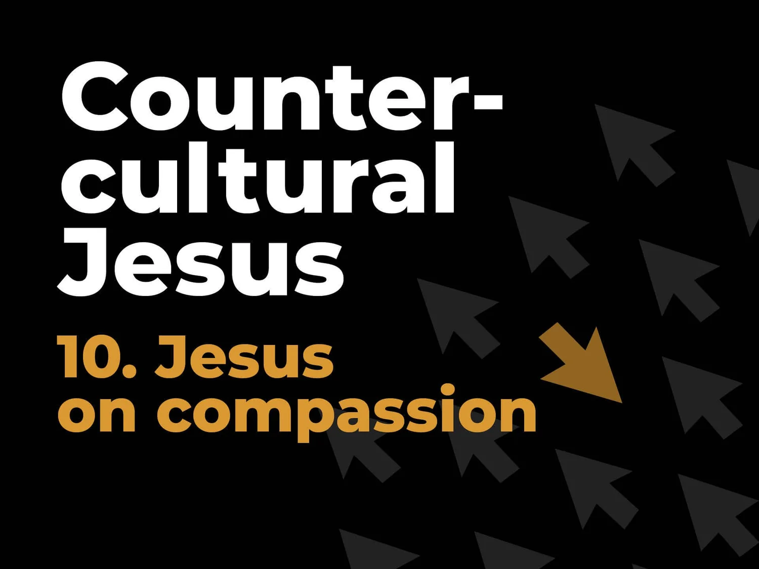 Jesus on Compassion episode artwork