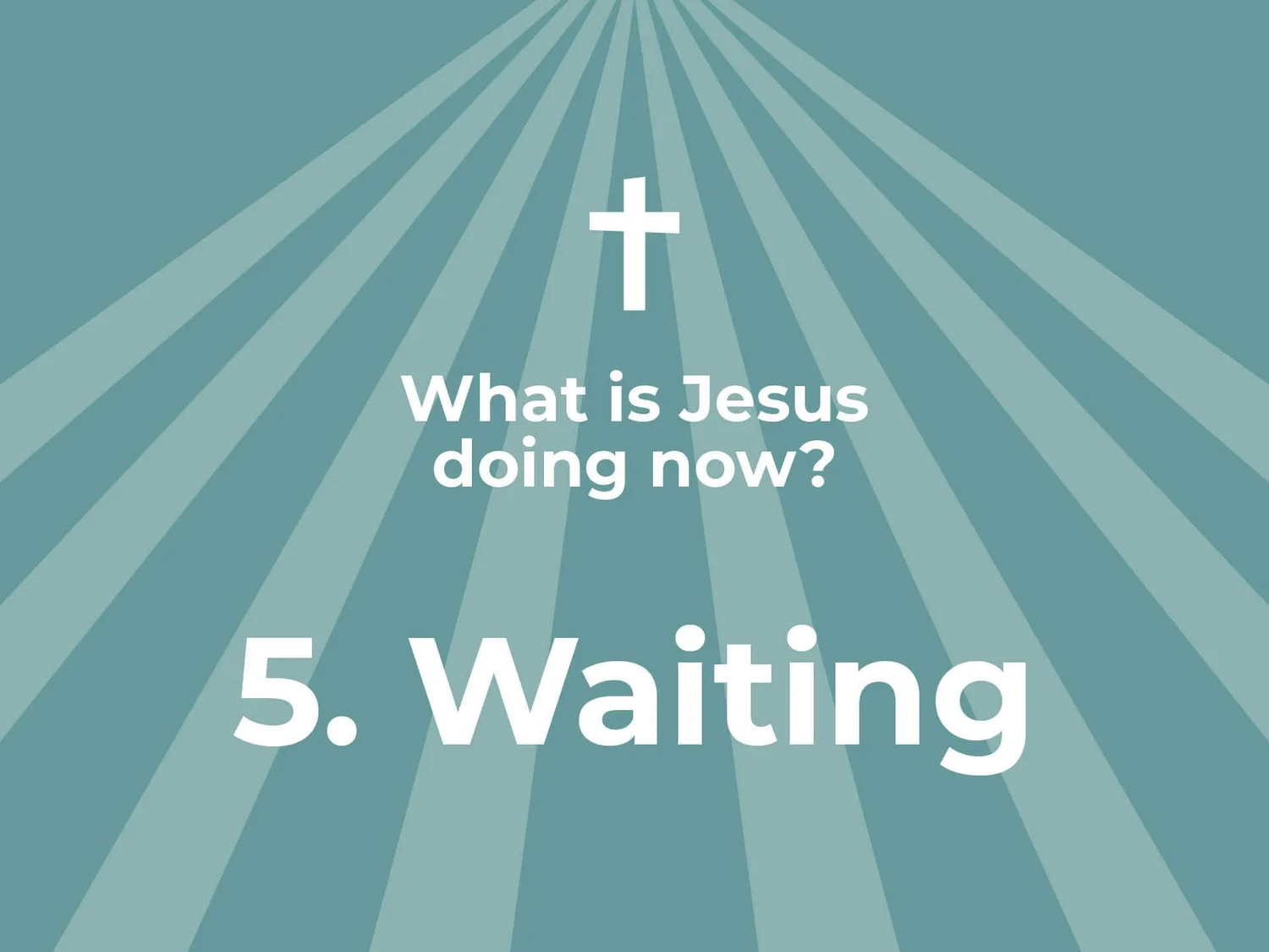 Jesus is Waiting episode artwork