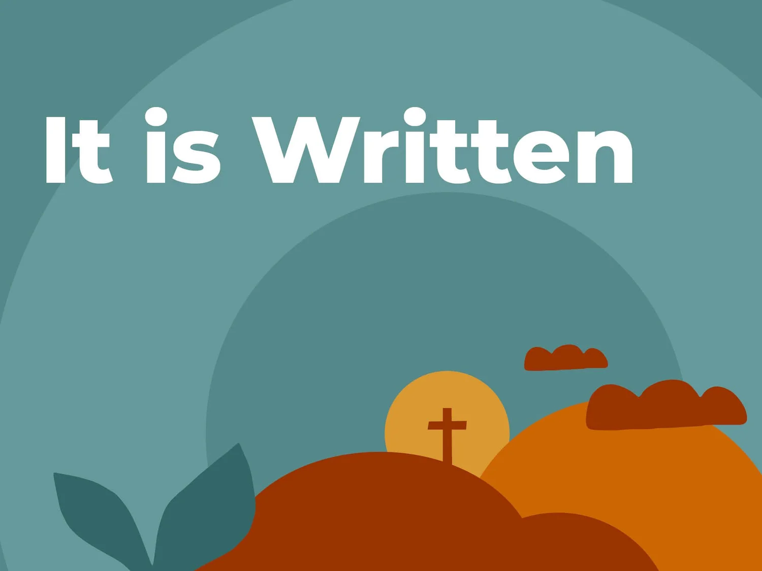 It Is Written episode artwork