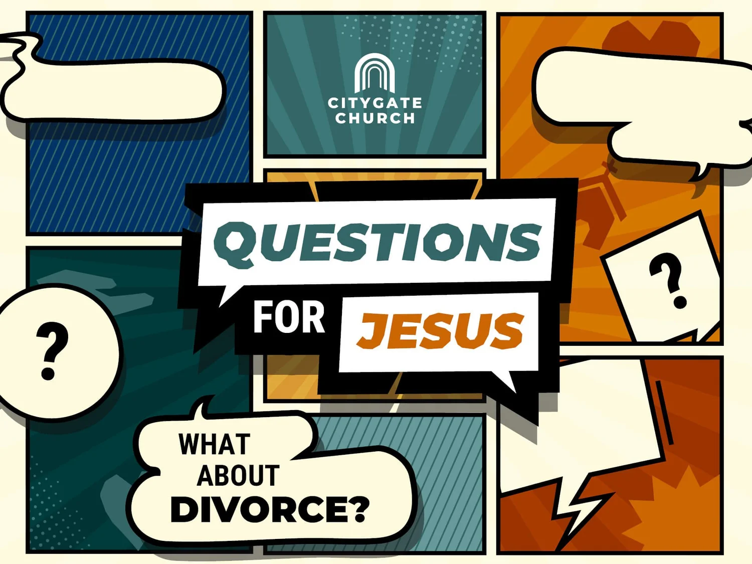 Questions for Jesus | What About Divorce? episode artwork