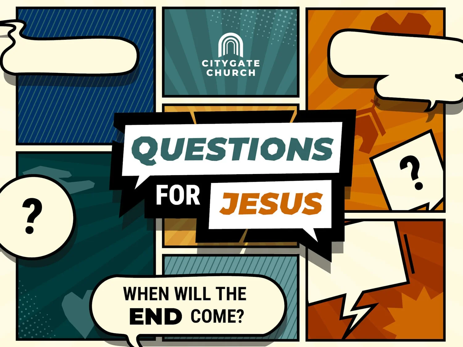Questions for Jesus | When Will The End Come? episode artwork