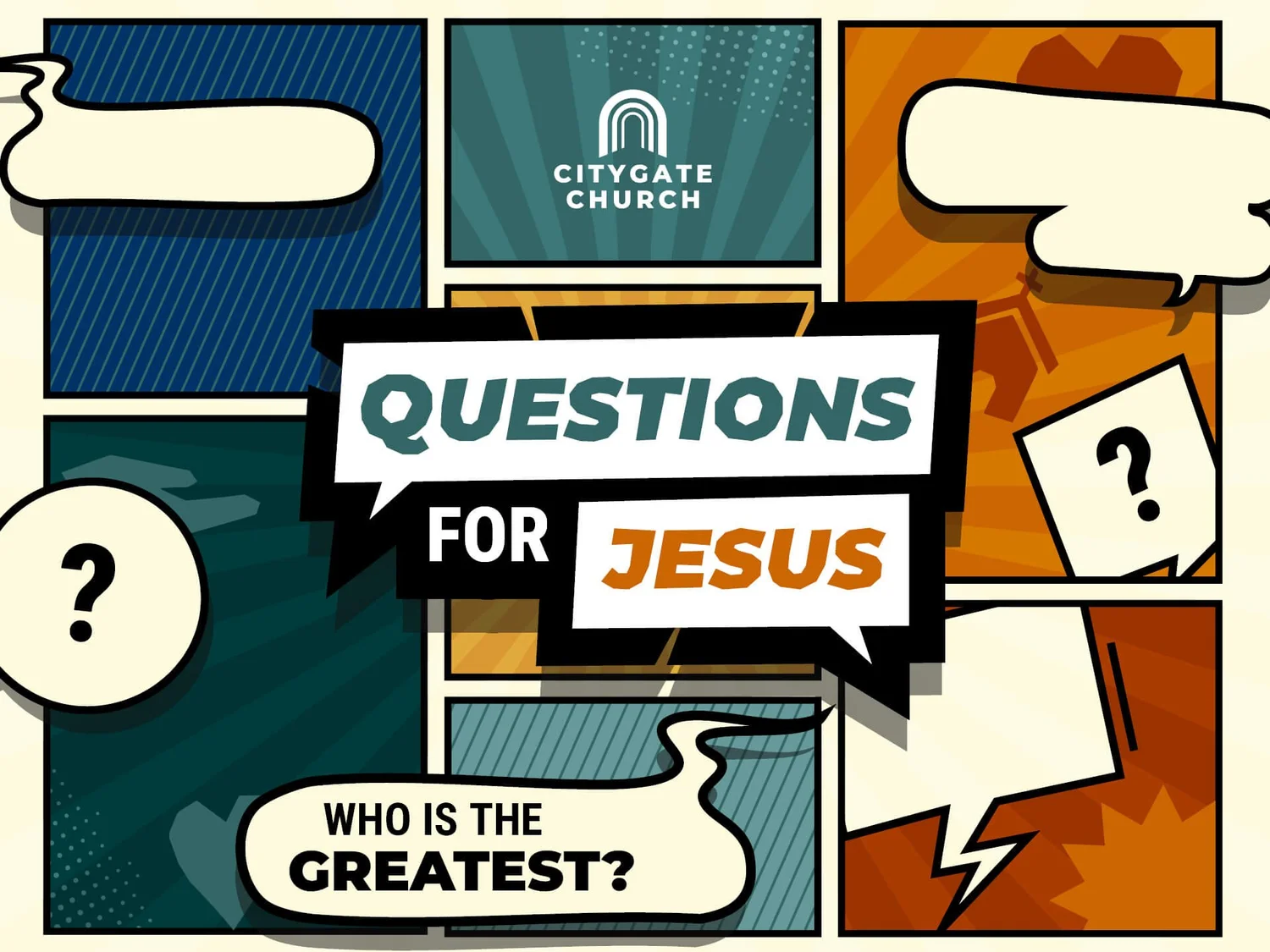 Questions for Jesus | Who’s The Greatest? episode artwork