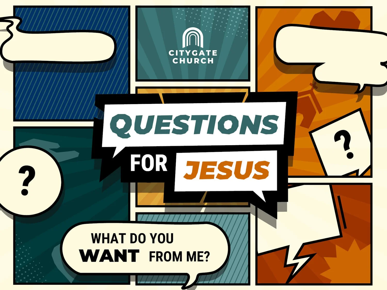 Questions for Jesus | What Do You Want From Me? episode artwork