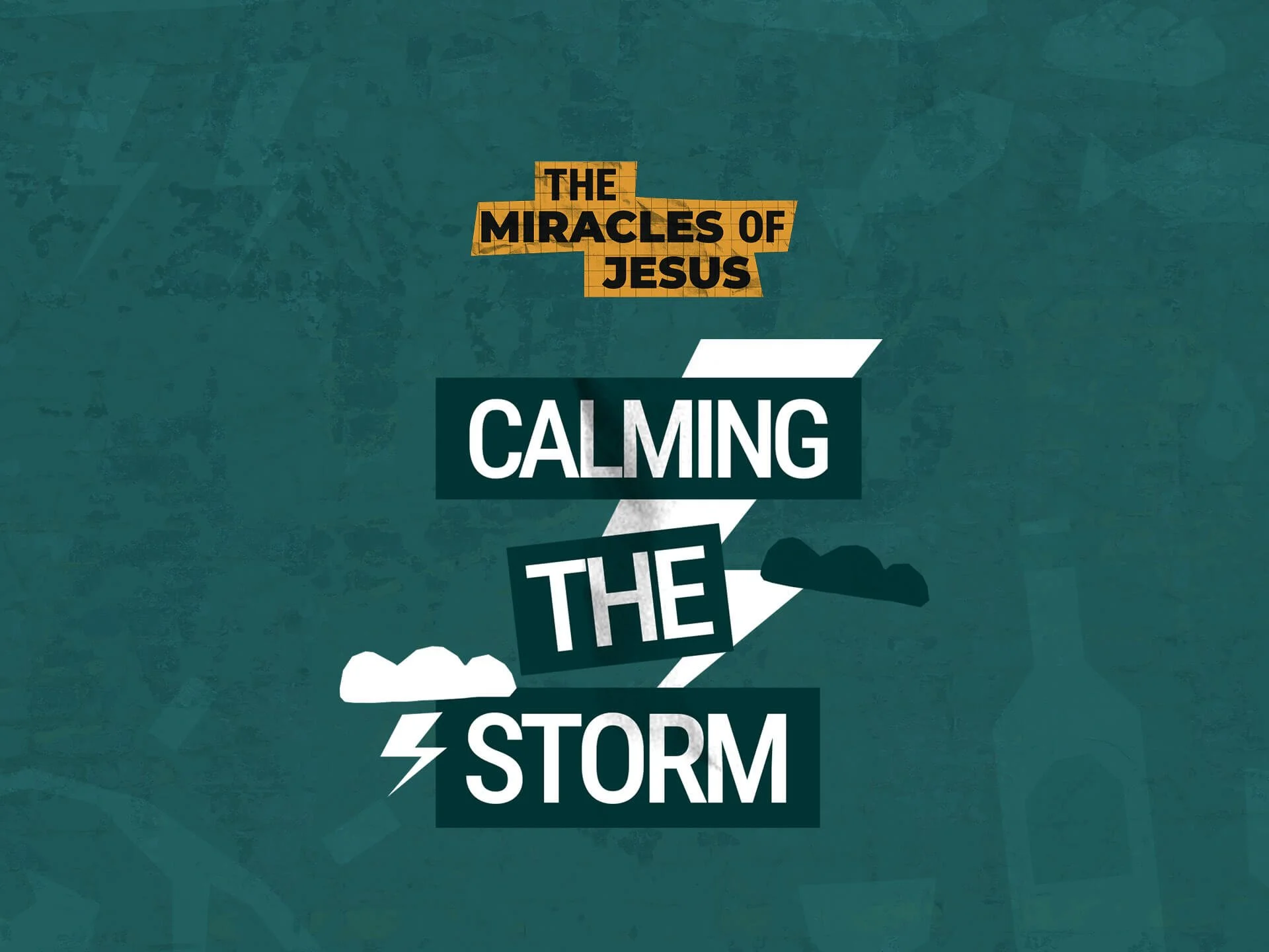 The Miracles of Jesus | Calming The Storm