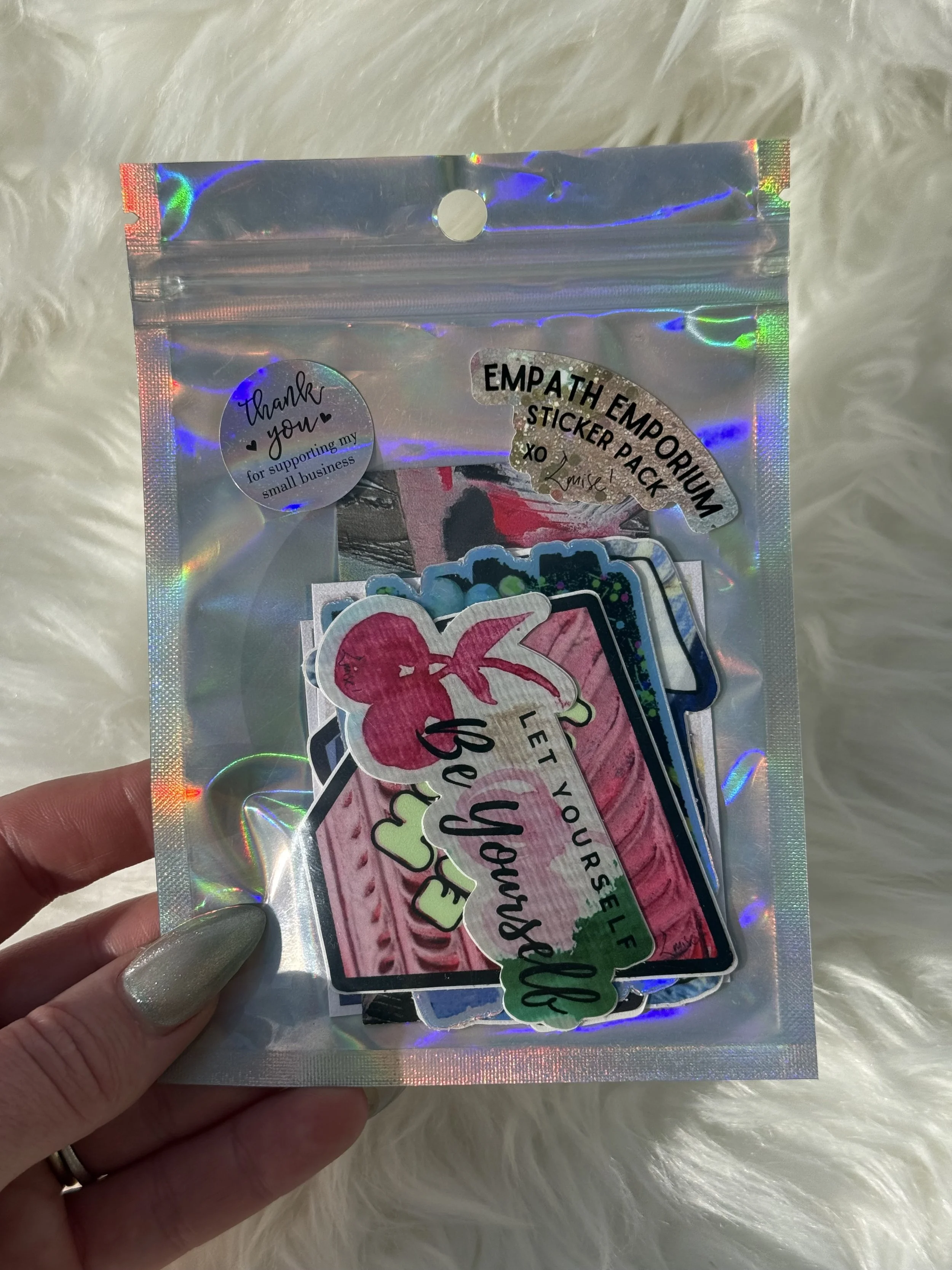 **ST-EES  | Pack of 5 waterproof stickers for Empaths | Wholesale: $8.25 ; MSRP: $16.50 | Case Size : 2