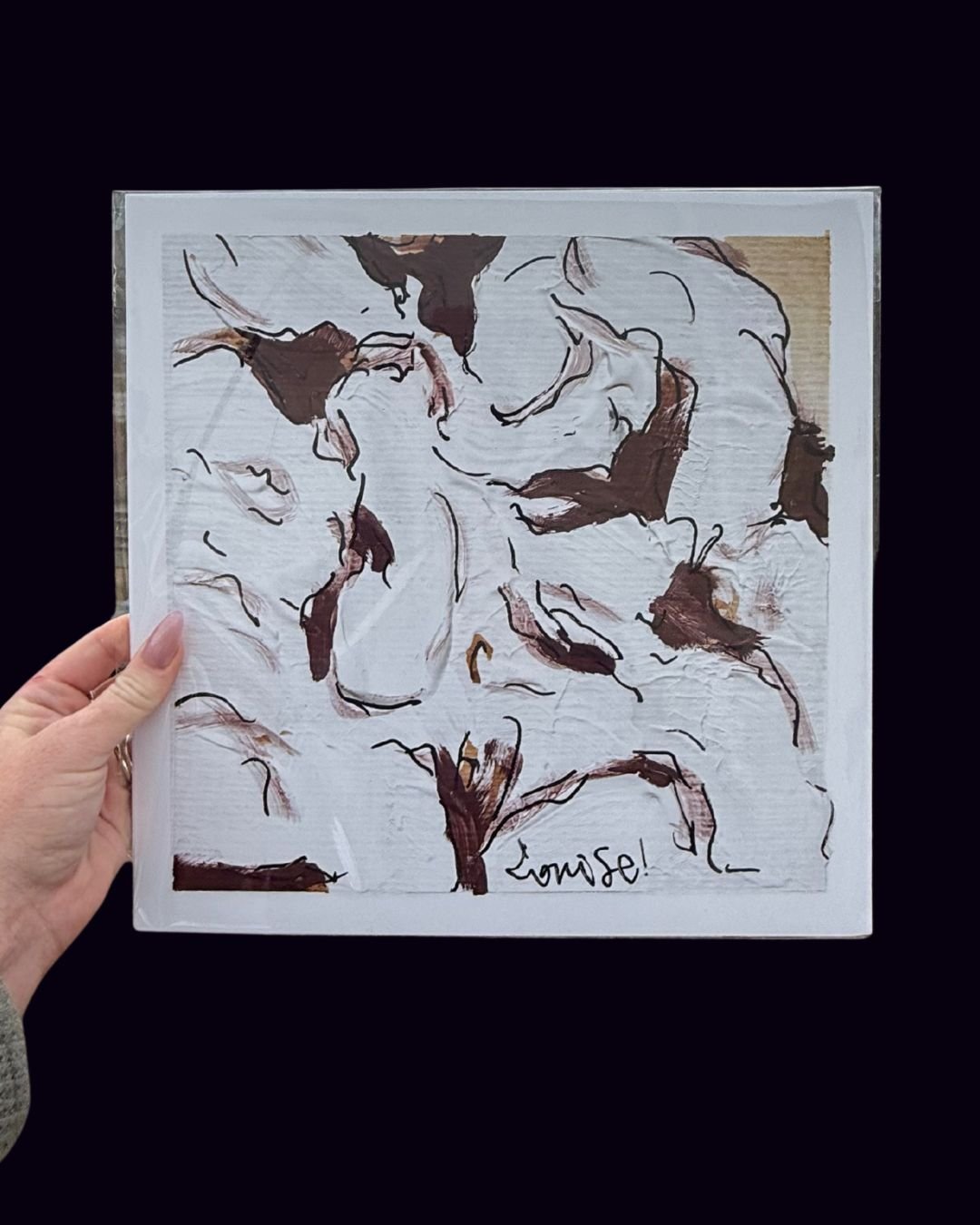 frames not included | archival print in clear sleeve with backing and artist statement