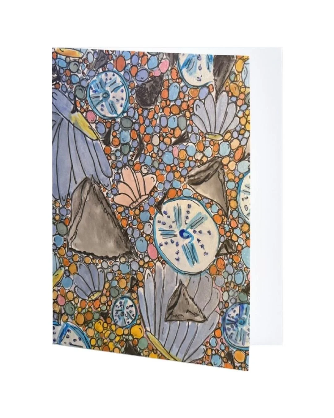 **NC-Sharkteeth | 4.21" x 5.47" | Wholesale: $2.75; MSRP: $5.50  | Case Size: 6 per design