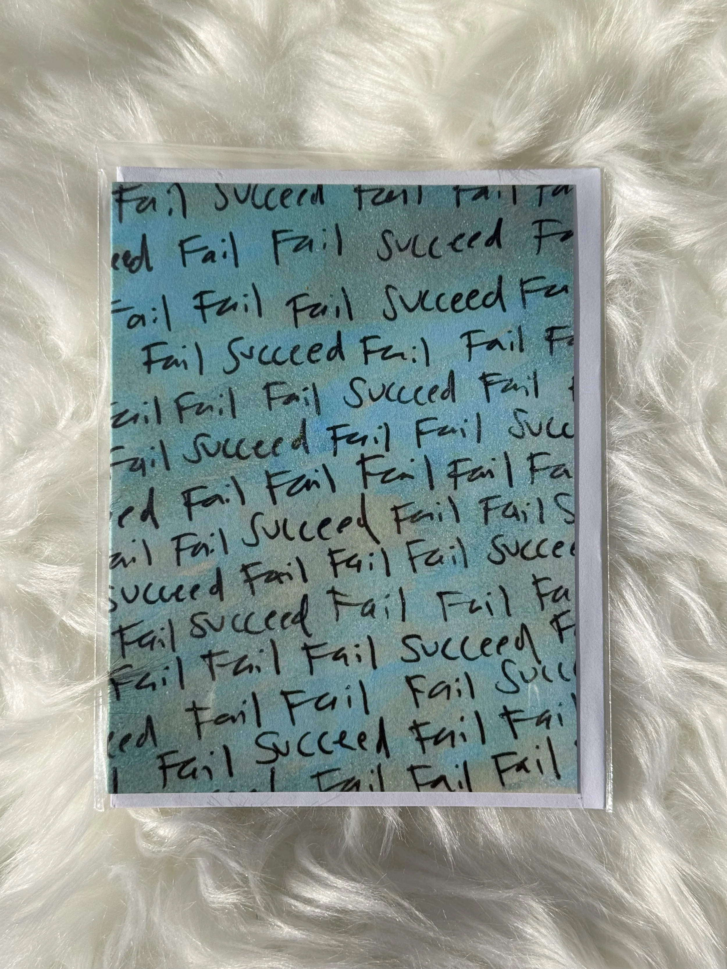 **OT-Success  | single sealed notecard with writing inside | Wholesale: $2.75 ; MSRP: $5.50  | Case Size : 3