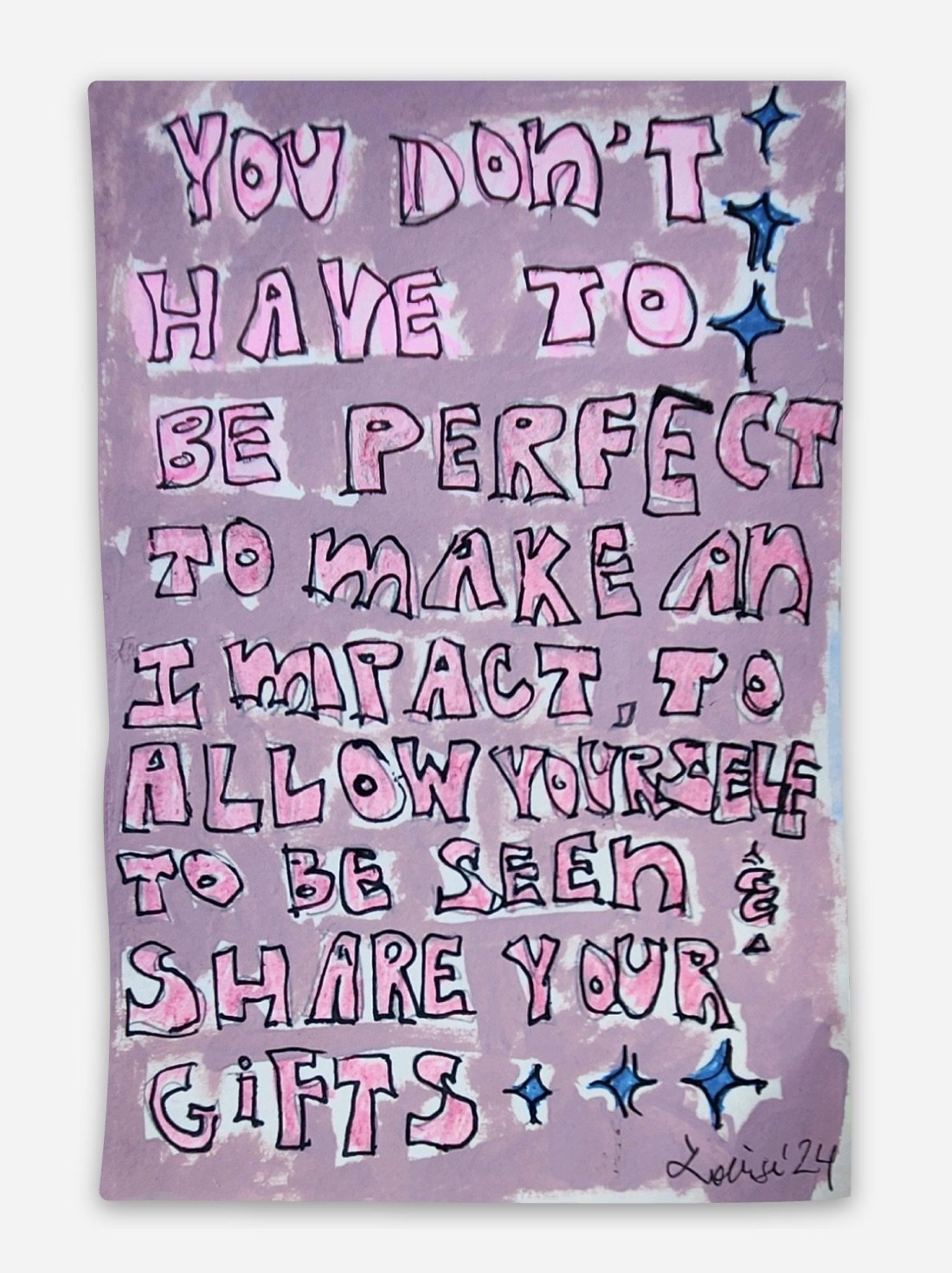 Marker Mantra Morning Pages