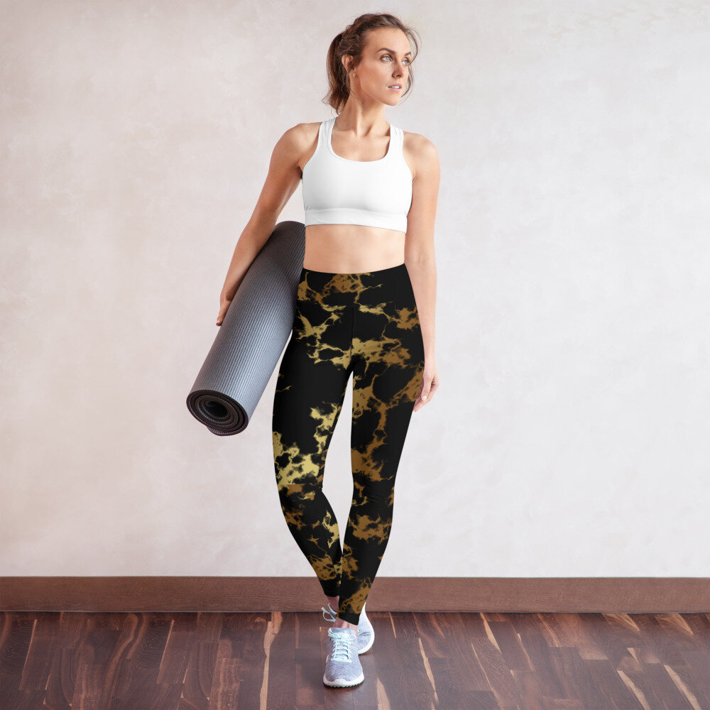 All-Over Print Yoga Leggings