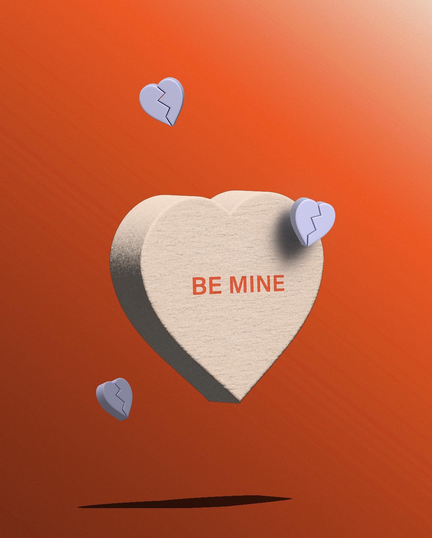 Happy Valentines my friends 💘 enjoy this 3D graphic as a token of my appreciation!