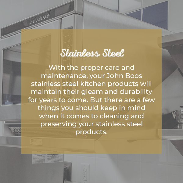 Stainless Steel Care Guide