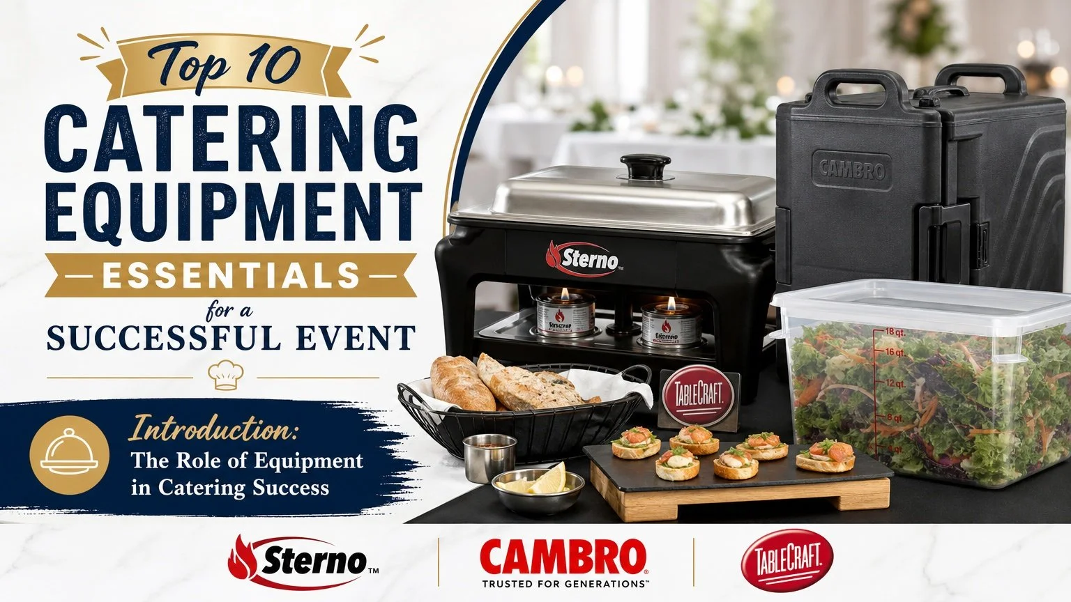Top 10 Catering Equipment Essentials for a Successful Event Introduction: The Role of Equipment in Catering Success