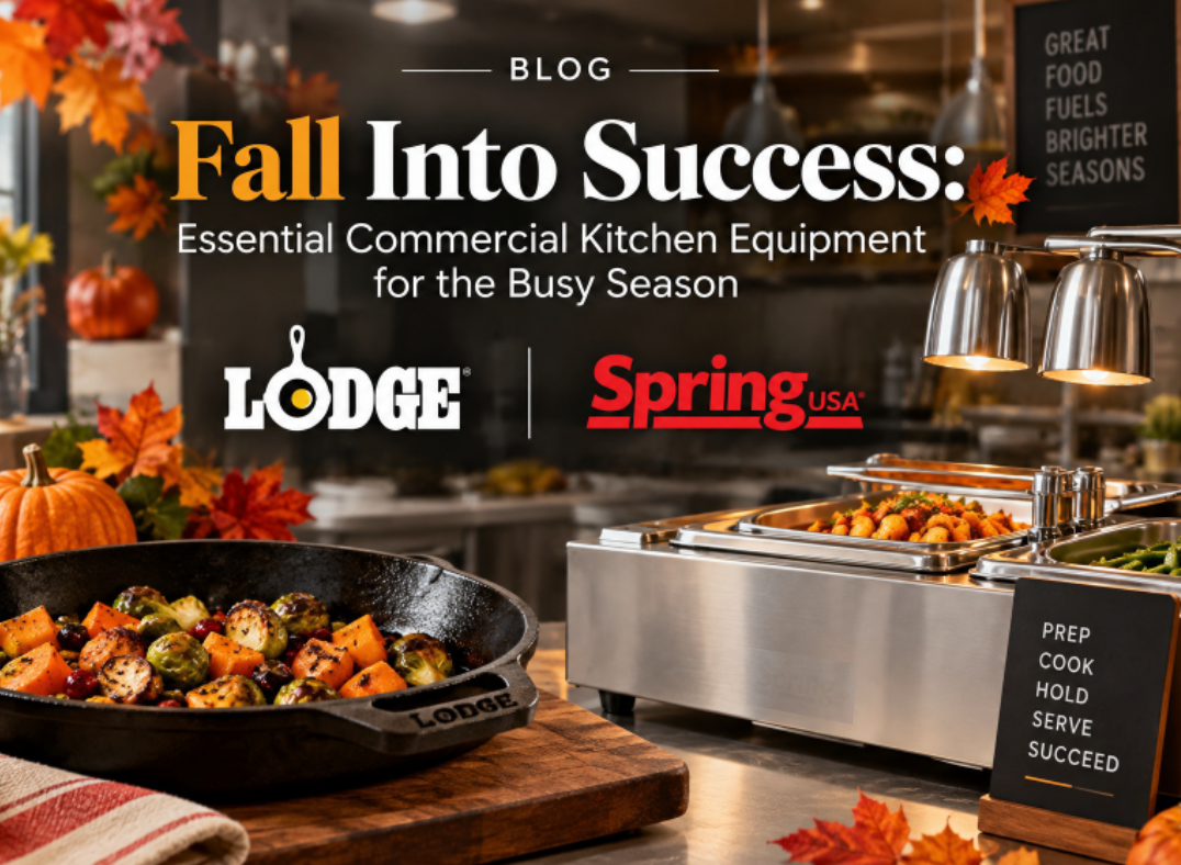 Fall Into Success: Essential Commercial Kitchen Equipment for the Busy Season