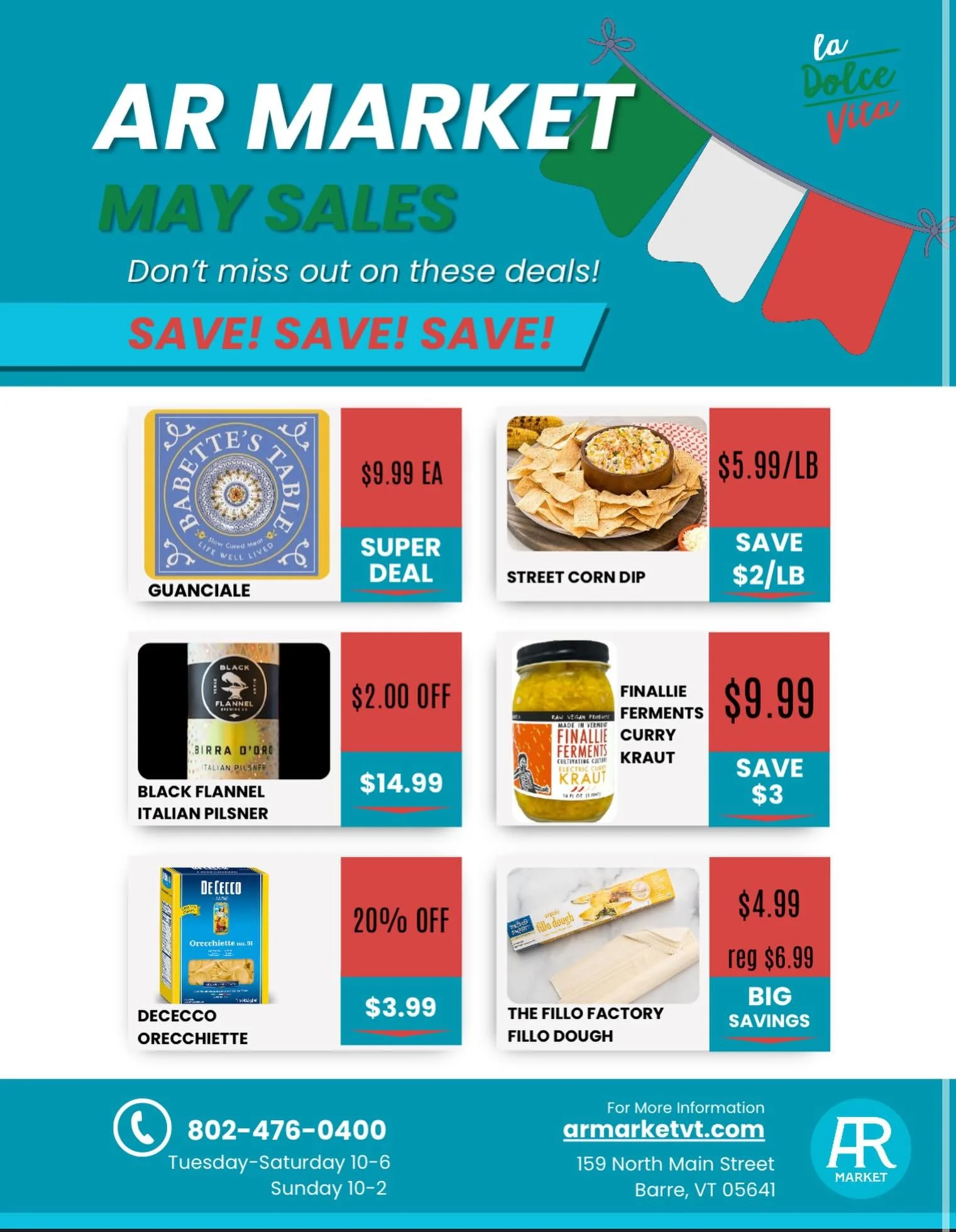 May Sales are now live! Come sale away with us - these deals are good for the rest of May. Some AR staples, some great summer themed items. All tasty!