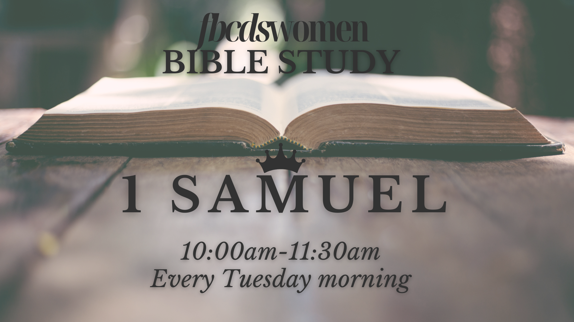 Women's Bible Study 