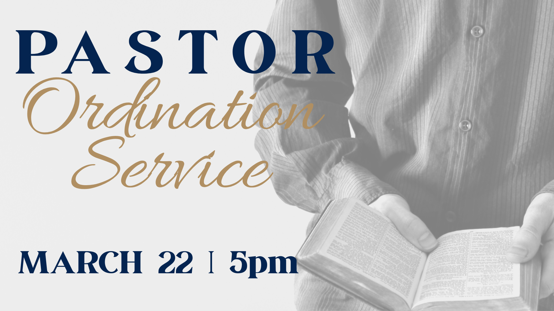 Pastor Ordination