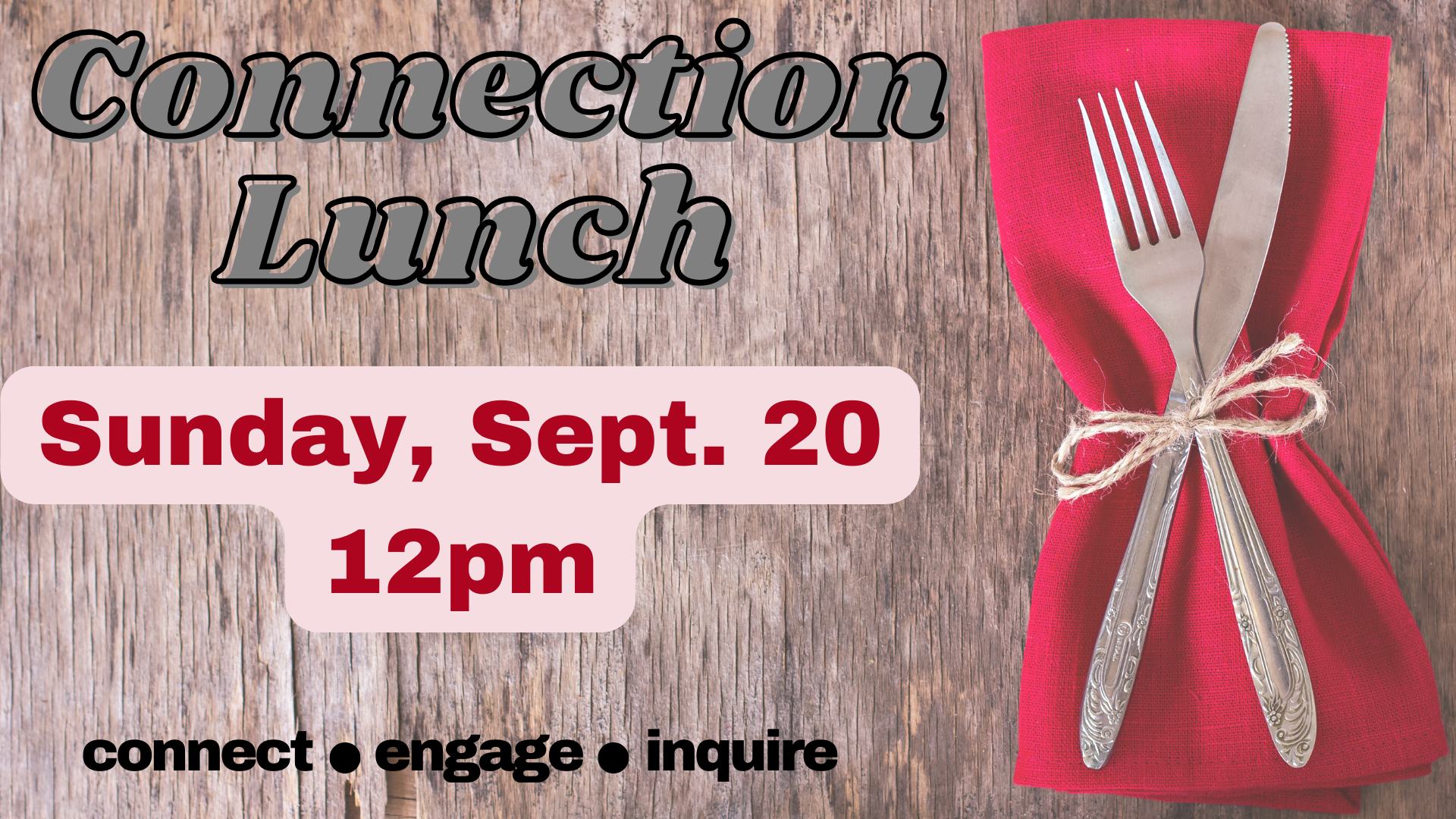 Connection Lunch