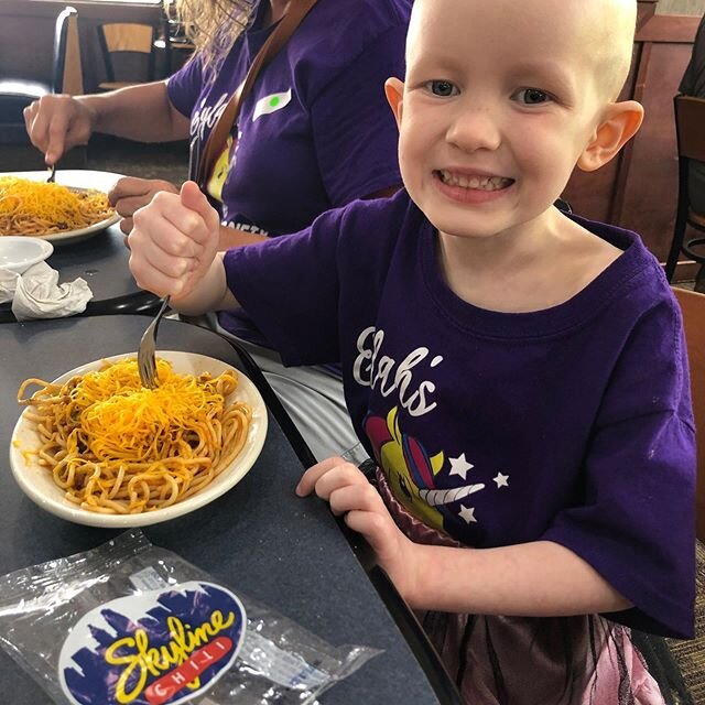 Some celebratory #Skyline 🥳🤗#eylahscrewtoo #Skylinetime #RMSawareness #ProtonTherapyGraduation