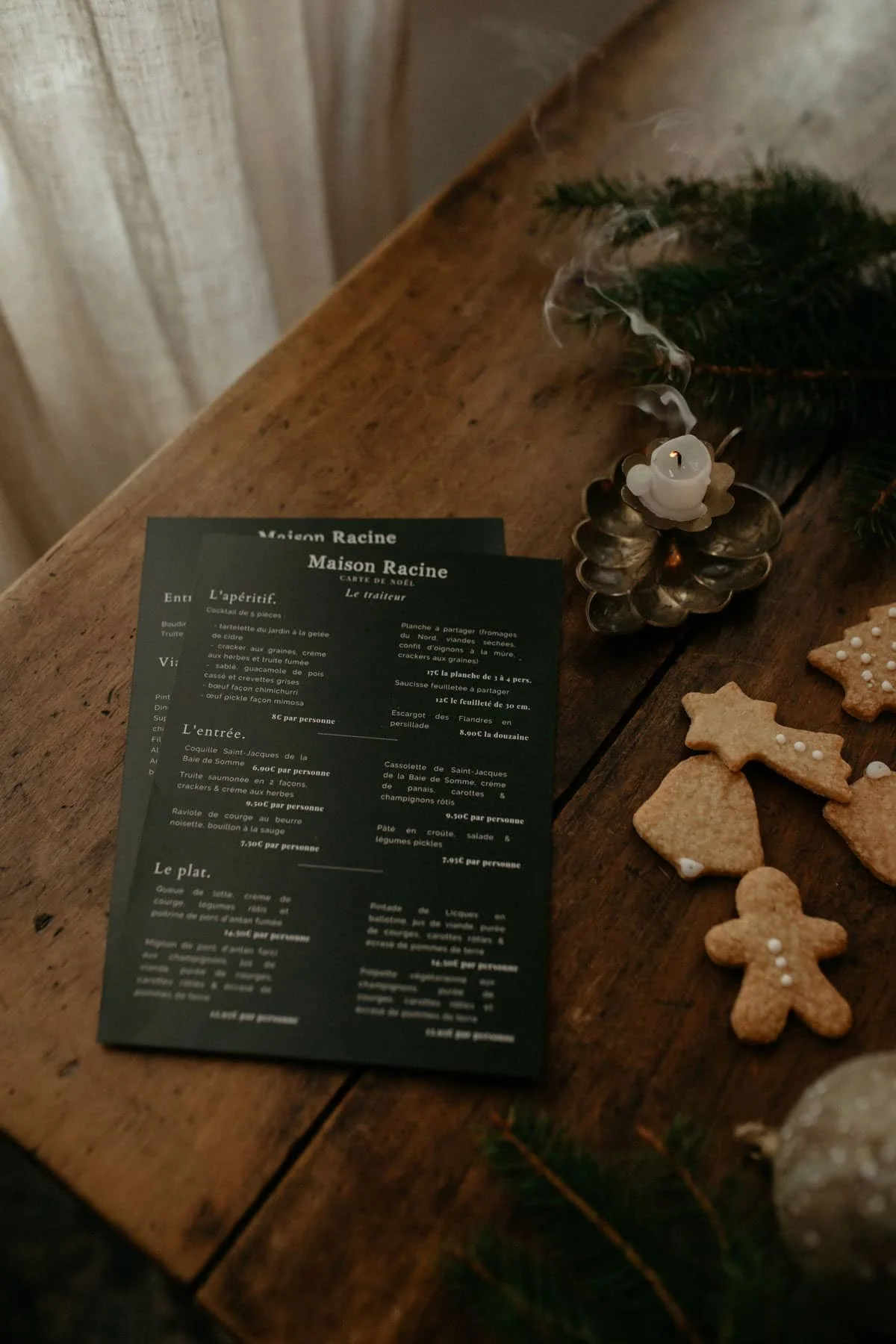 menu traiteur a emporter pour les fetes 2022