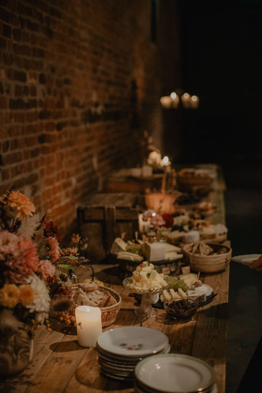 buffet de fromages fermier pour un mariage dans le Nord