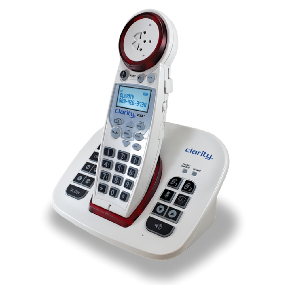 Clarity XLC8 Téléphone sans fil amplifié avec répondeur