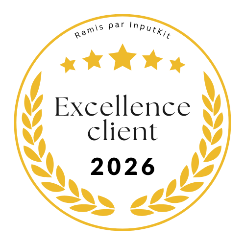 On a remis ça ! Une deuxième année d’Excellence Client pour nous!