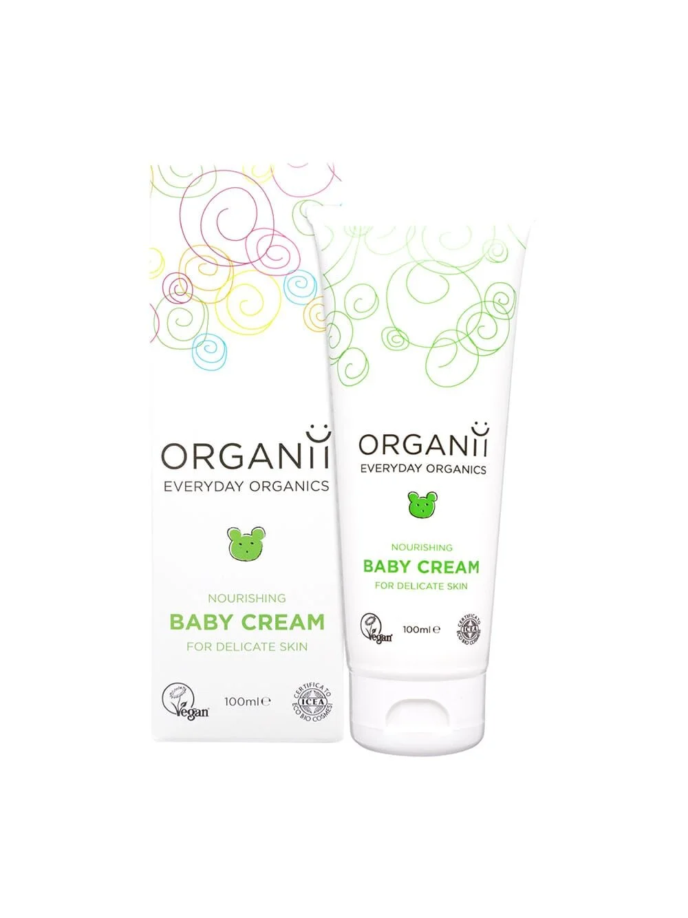 Natural Nourishing Baby Cream For Sensitive Baby Skin Organii