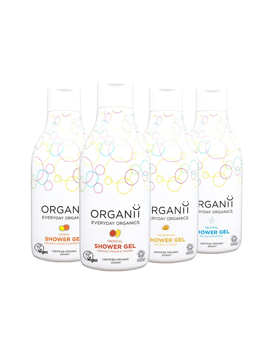 Organic, Vegan and Cruelty Free Shower Gels — ORGANii