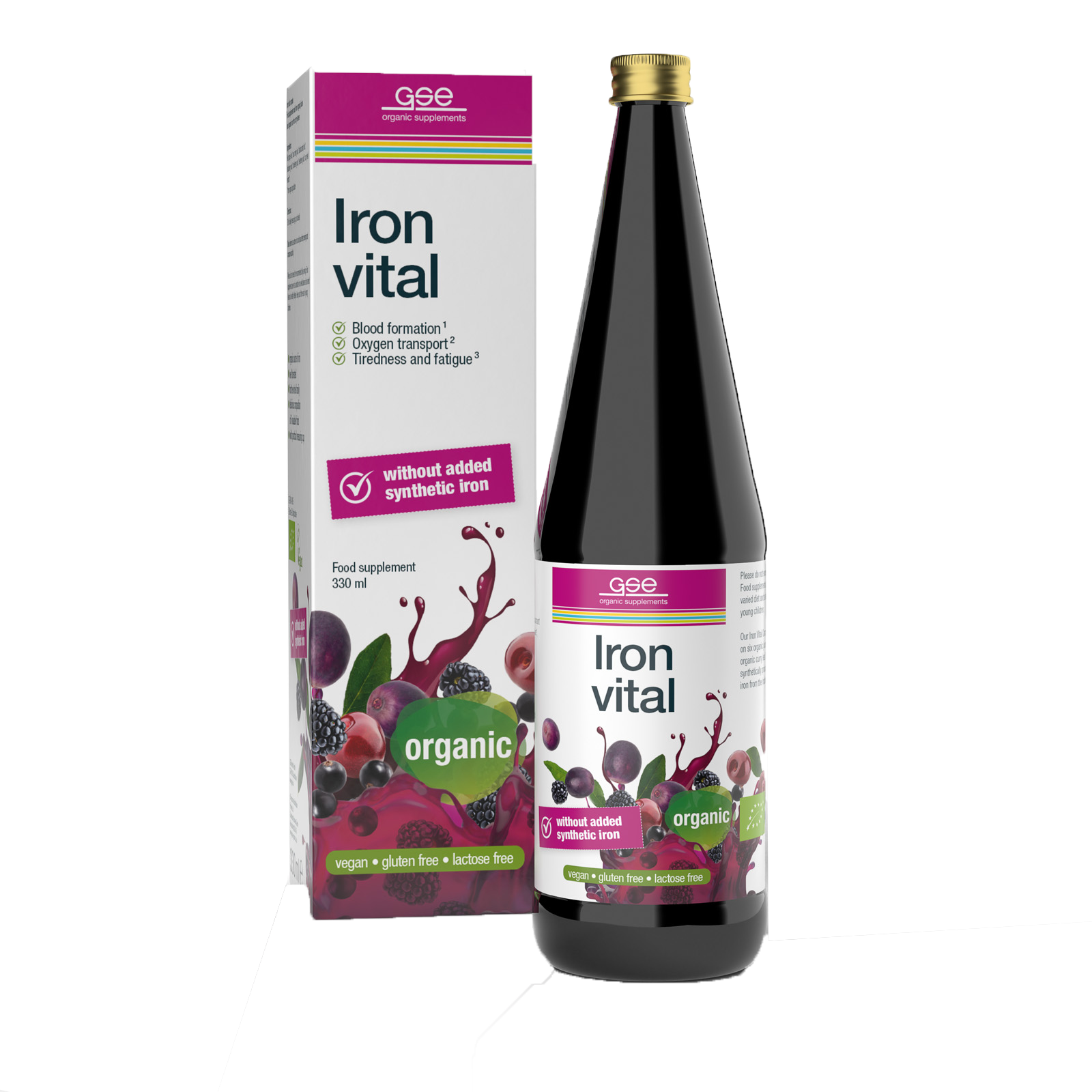 GSE Organic Iron Vital