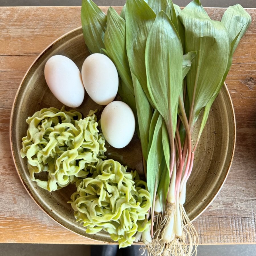 Our favorite day, Earth Day! 💚 🌎 

We are highlighting all things green on tonight&rsquo;s prix fixe menu. Ingredients shown for our Pecorino cheese wheel pasta course with ramp &amp; duck egg festivo, ramps, black garlic butter, Jody&rsquo;s fried