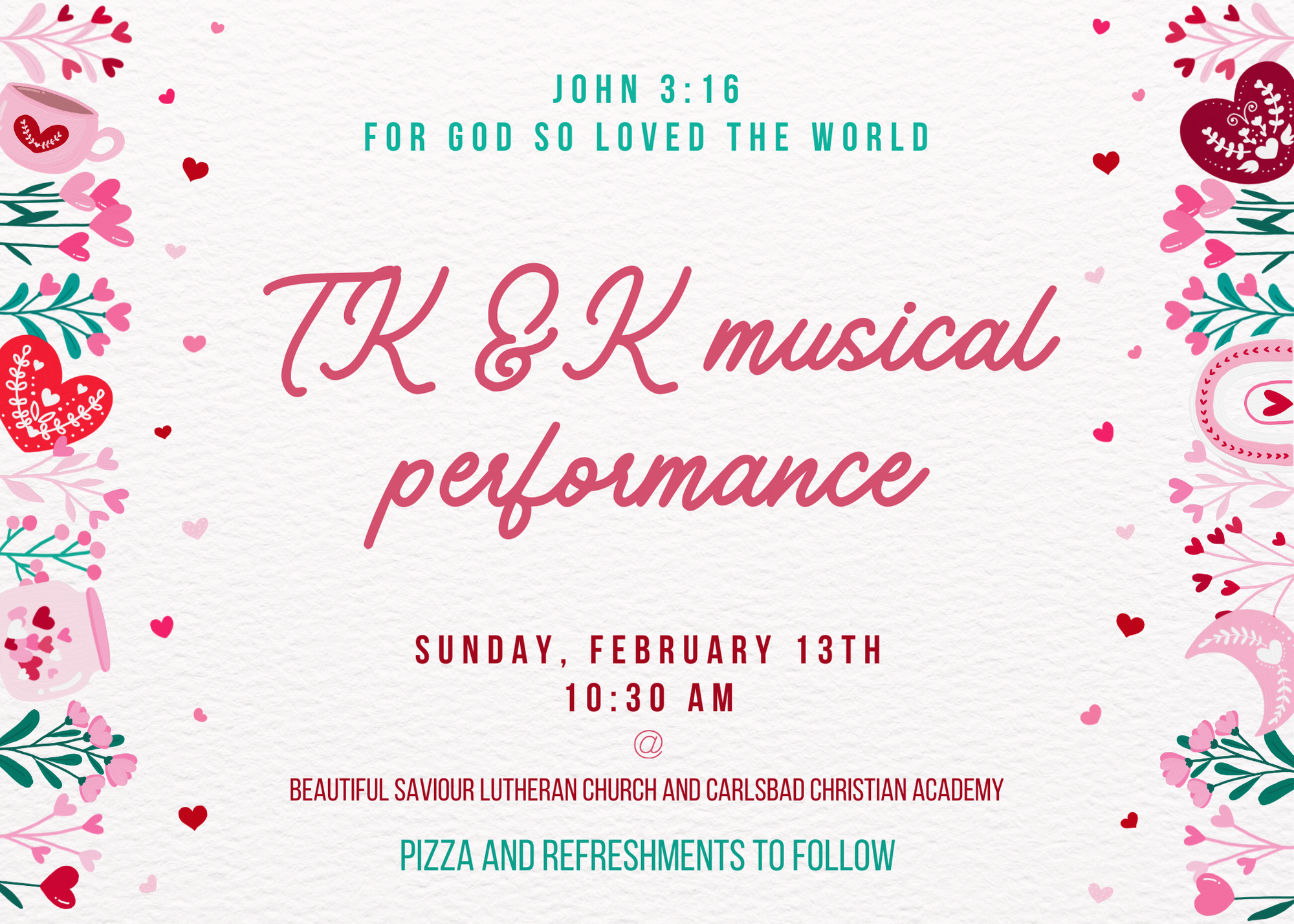 TK and K Sing in Church
